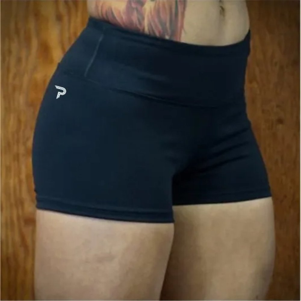 Women’s PP 4-Way Stretch Performance Shorts (Black)